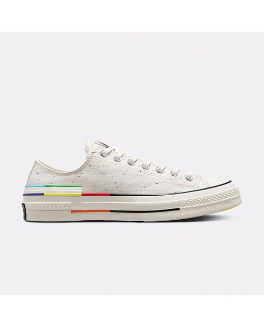 Sapatilhas Baixas Casual Unissexo Chuck 70 Pride Osso-1