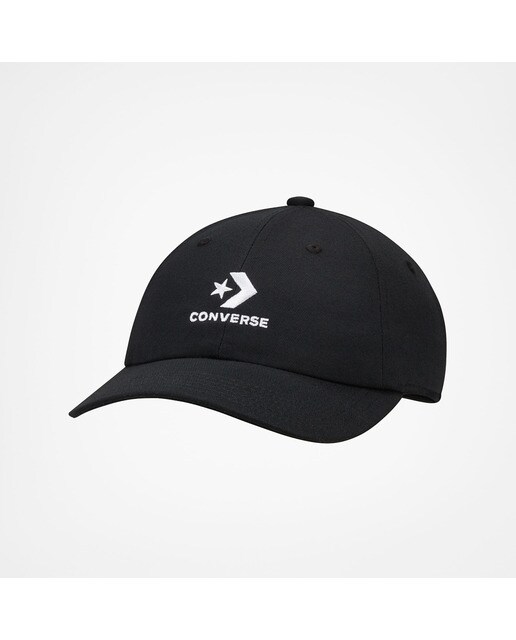 Gorra Baseball Logo Lock-Up Converse Negro Negro-1