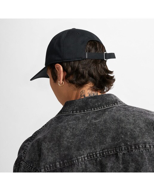 Gorra Baseball Logo Lock-Up Converse Negro Negro-3