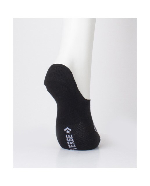 Pack de dos pares de calcetines Pinkies Invisible Knit Chuck Patch Converse Negro Negro-2
