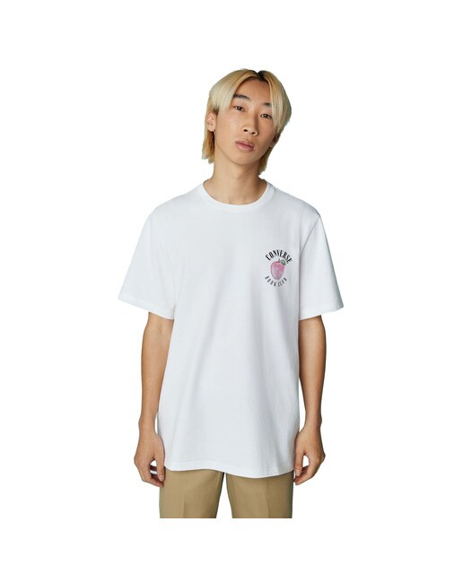 T-shirt de Homem Book Club Graphic Branco-1