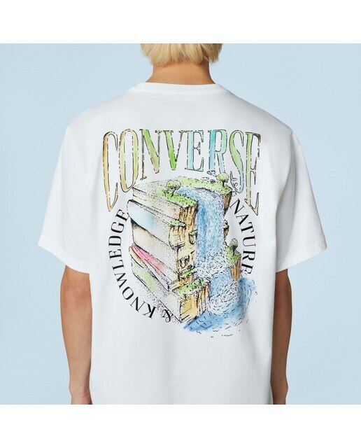 T-shirt de Homem Book Club Graphic Branco-3