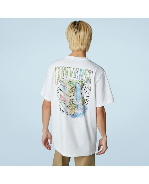 T-shirt de Homem Book Club Graphic Branco-5