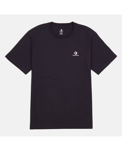 T-shirt Unissexo Go-To Embroidered Star Chevron Preto-1