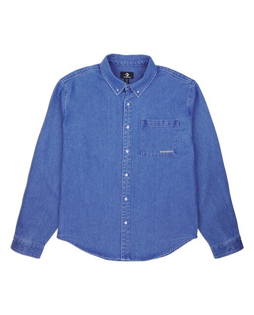 Camisa de Homem Oxford Denim-3