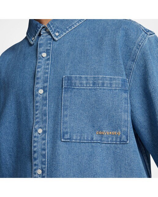 Camisa de Homem Oxford Denim-5