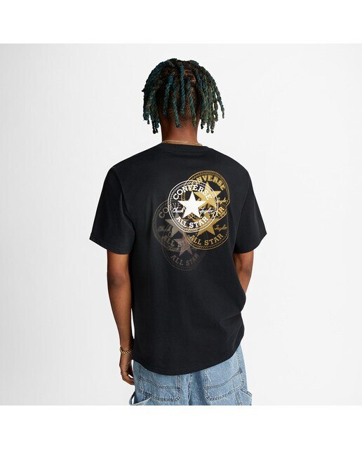 T-shirt Unissexo Go-To All Star Patch Preto-3