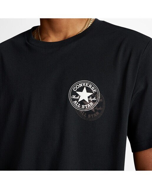 T-shirt Unissexo Go-To All Star Patch Preto-5