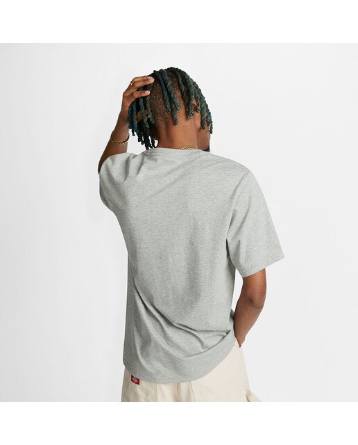 T-shirt Unissexo Go-To All Star Patch Standard Cinzento-5