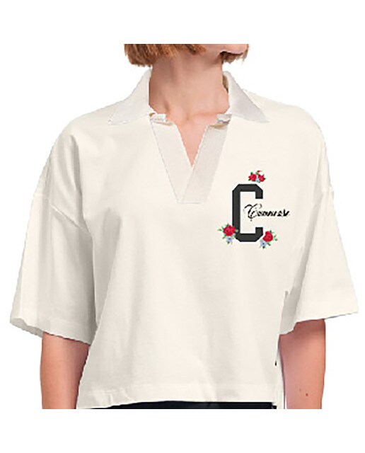 T-shirt de Mulher Gran-Craft Polo Bege-1