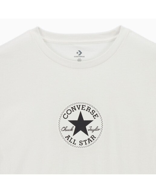 T-shirt de Homem Grid Logo Graphic Branco-3