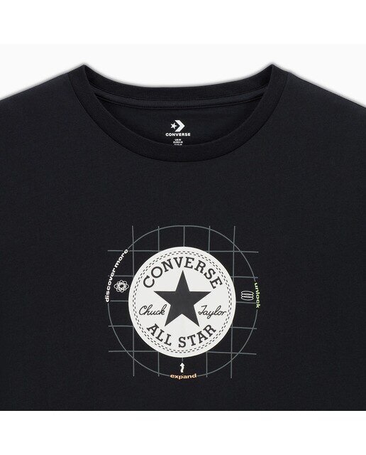 T-shirt de Homem Chuck Future Utility Bold Graphic Preto-3