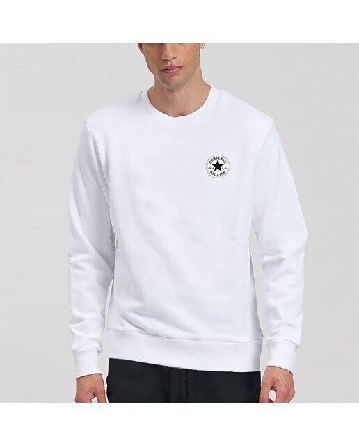 Sweatshirt de Homem Chuck Future Utility Crew Branco-1