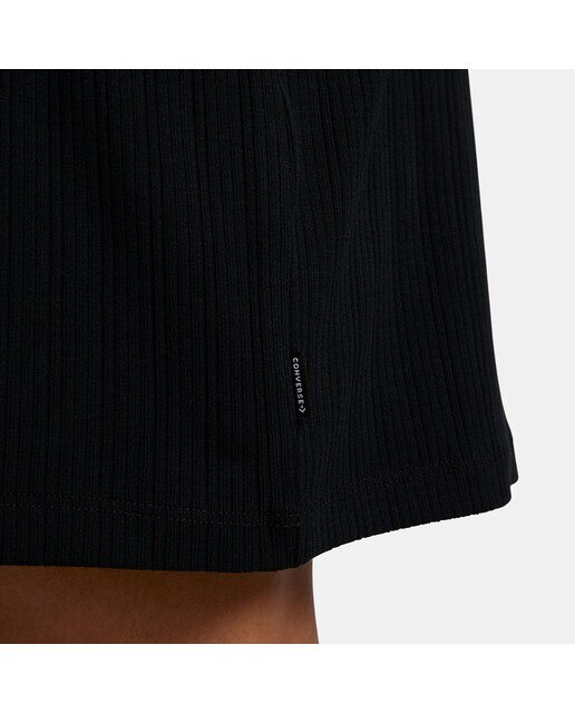 Vestido de Mulher Scoop Knit Preto-3