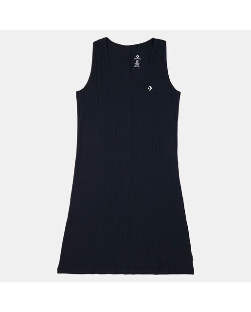 Vestido de Mulher Scoop Knit Preto-4