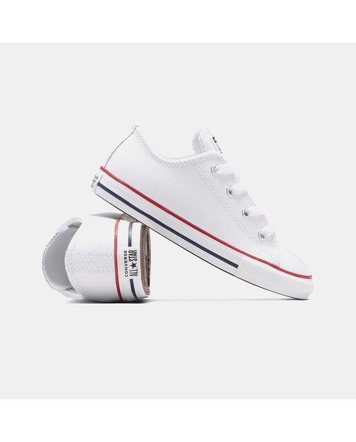 Sapatilhas casual de bebé Chuck Taylor All Star Ox Converse Branco-3
