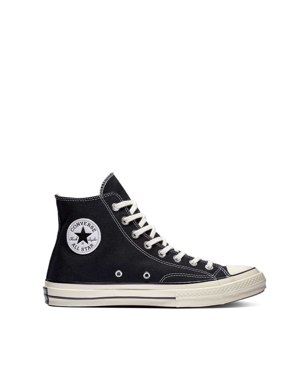 Sapatilhas casual unissexo Chuck Taylor All Star 70 HI Converse Preto-1
