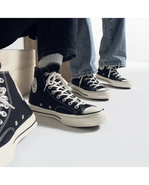 Sapatilhas casual unissexo Chuck Taylor All Star 70 HI Converse Preto-11