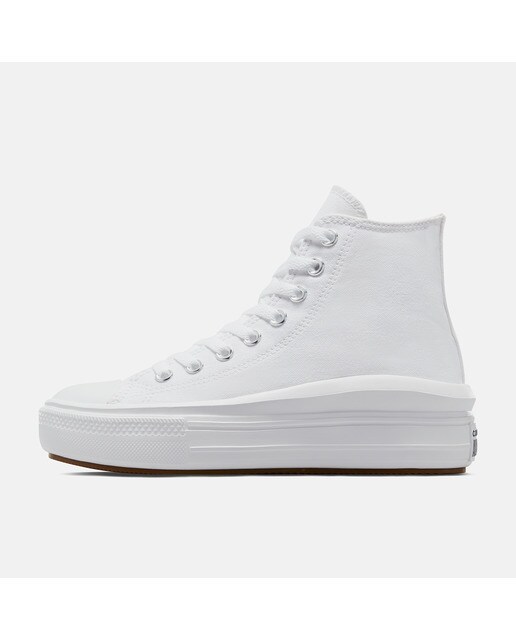 Sapatilhas altas casuais Chuck Taylor Move Carry Over Branco-4