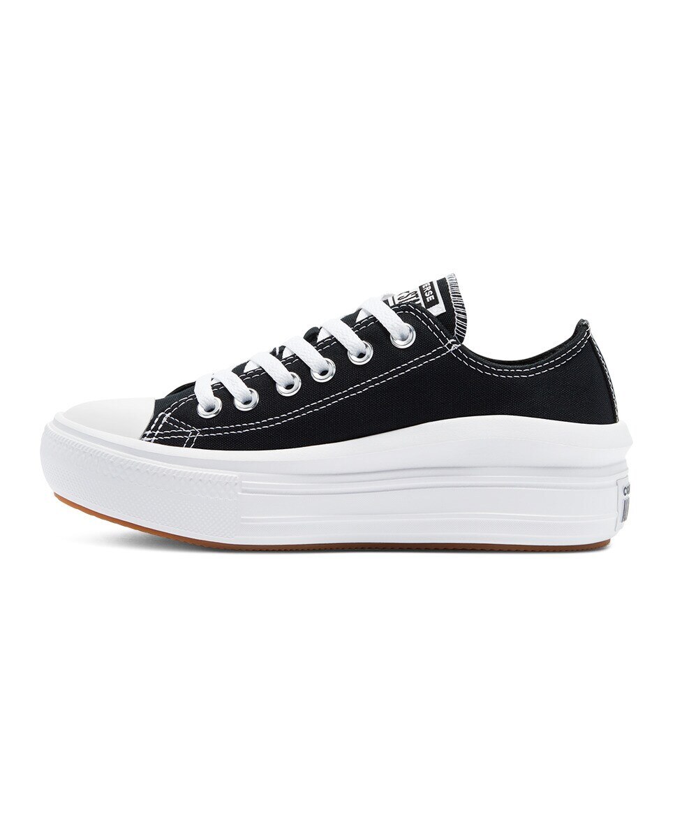 Zapatillas casual de mujer Chuck Taylor Move Carry Over Baja Converse - Negro Negro-2