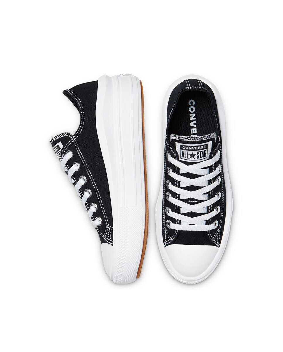 Zapatillas casual de mujer Chuck Taylor Move Carry Over Baja Converse - Negro Negro-4