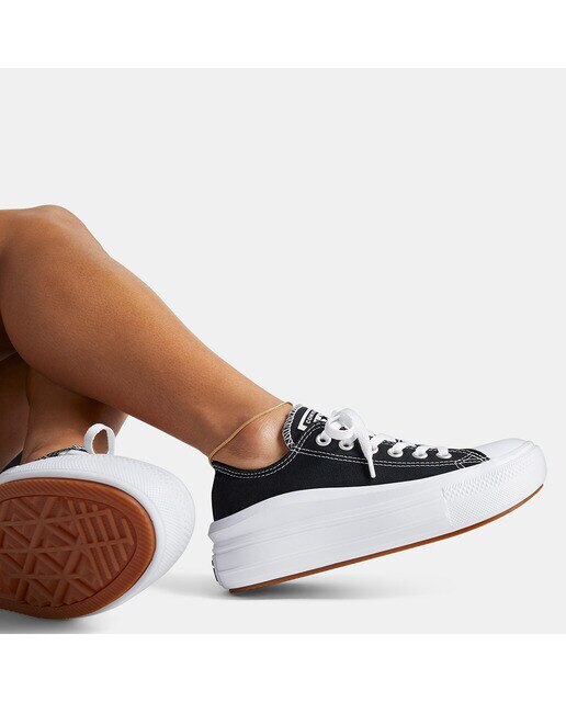 Zapatillas casual de mujer Chuck Taylor Move Carry Over Baja Converse - Negro Negro-9