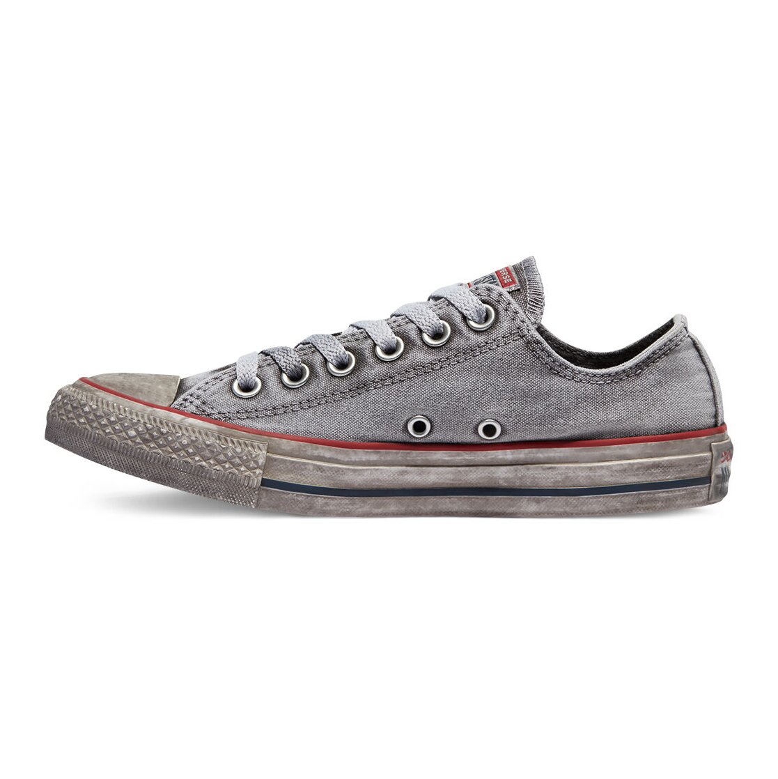Sapatilhas baixas casual unissexo Chuck Taylor Limited Edition Cinzento-2