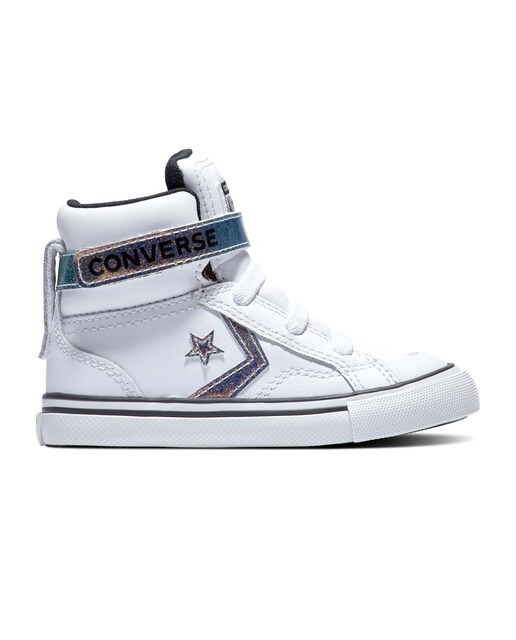 Imagem 0 de Sapatilhas casual altas de bebé/criança Pro Blaze colecção Iridescent Glitter