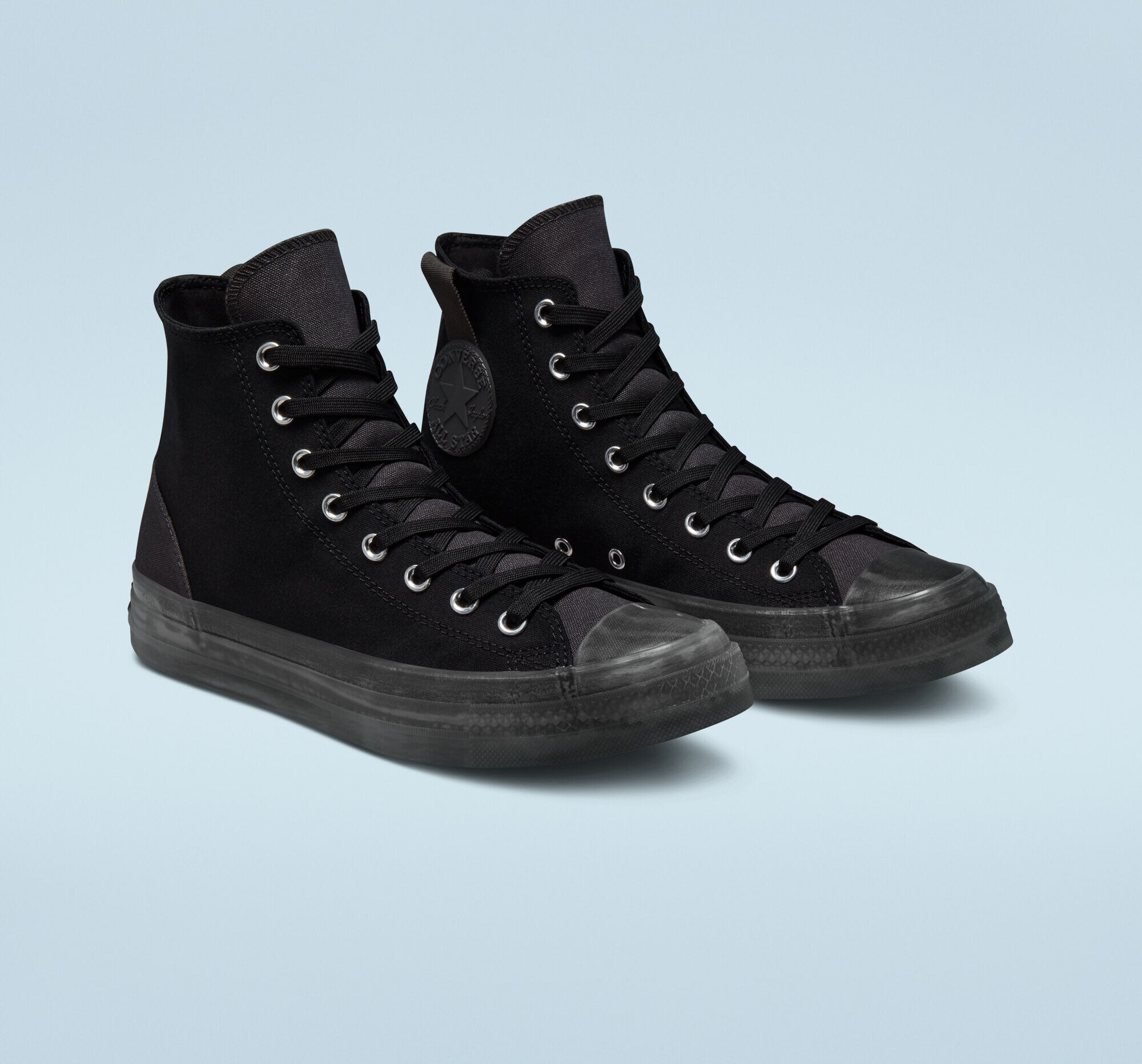 Sapatilhas casuais altas unissexo Chuck Taylor future Utility Preto-2