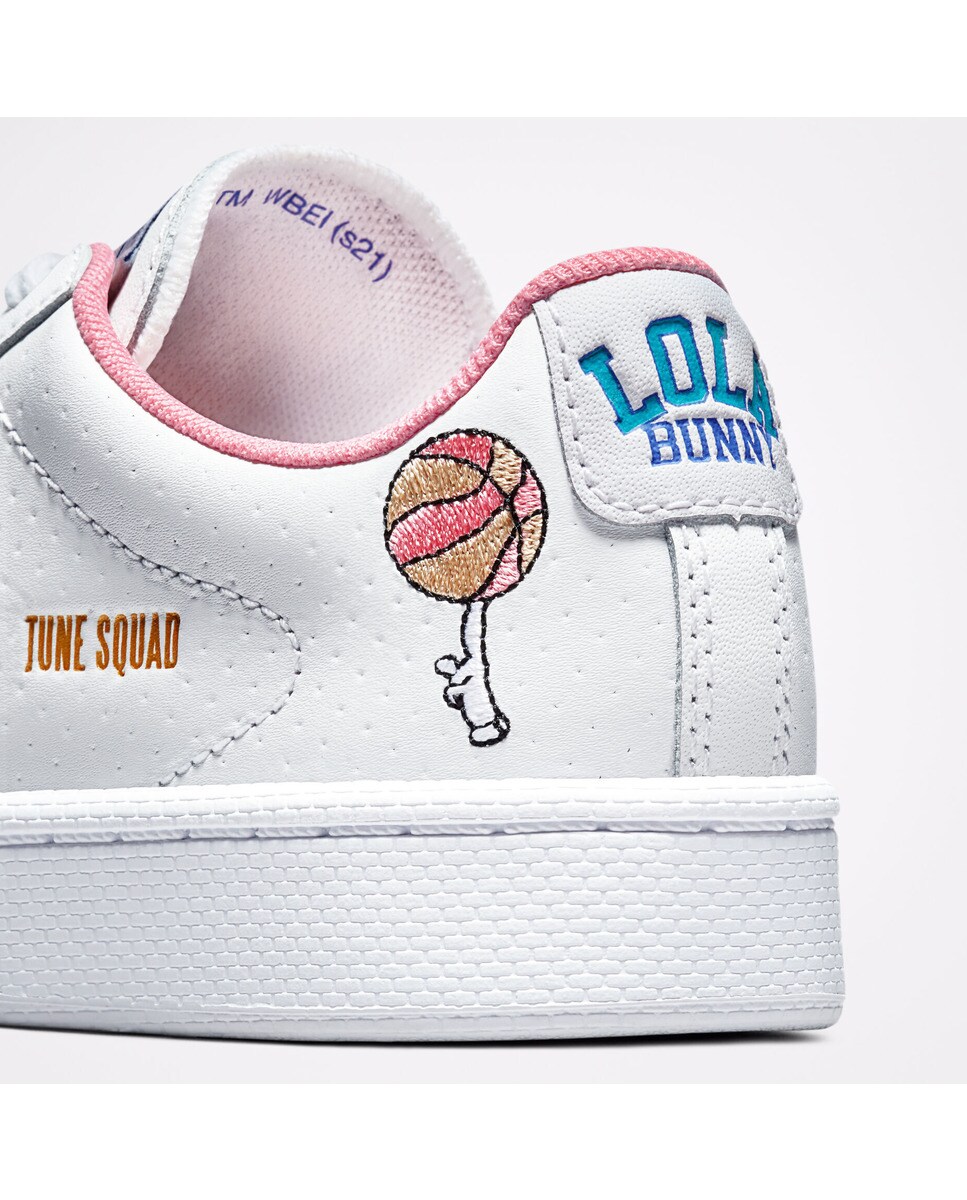 Sapatilhas casual baixas de criança Pro Leather Ox colecção Space Jam Branco-6