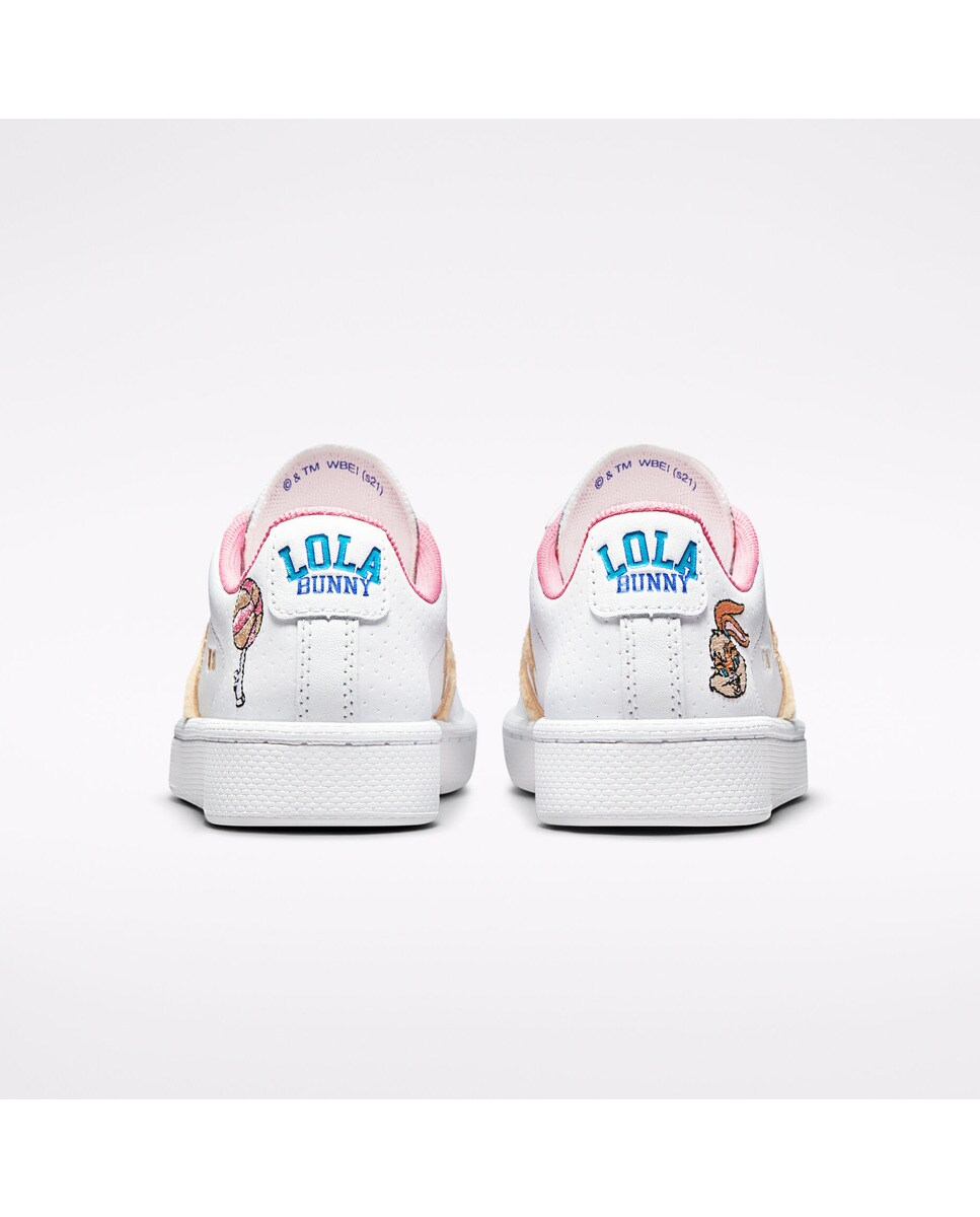 Sapatilhas casual baixas de criança Pro Leather Ox colecção Space Jam Branco-8