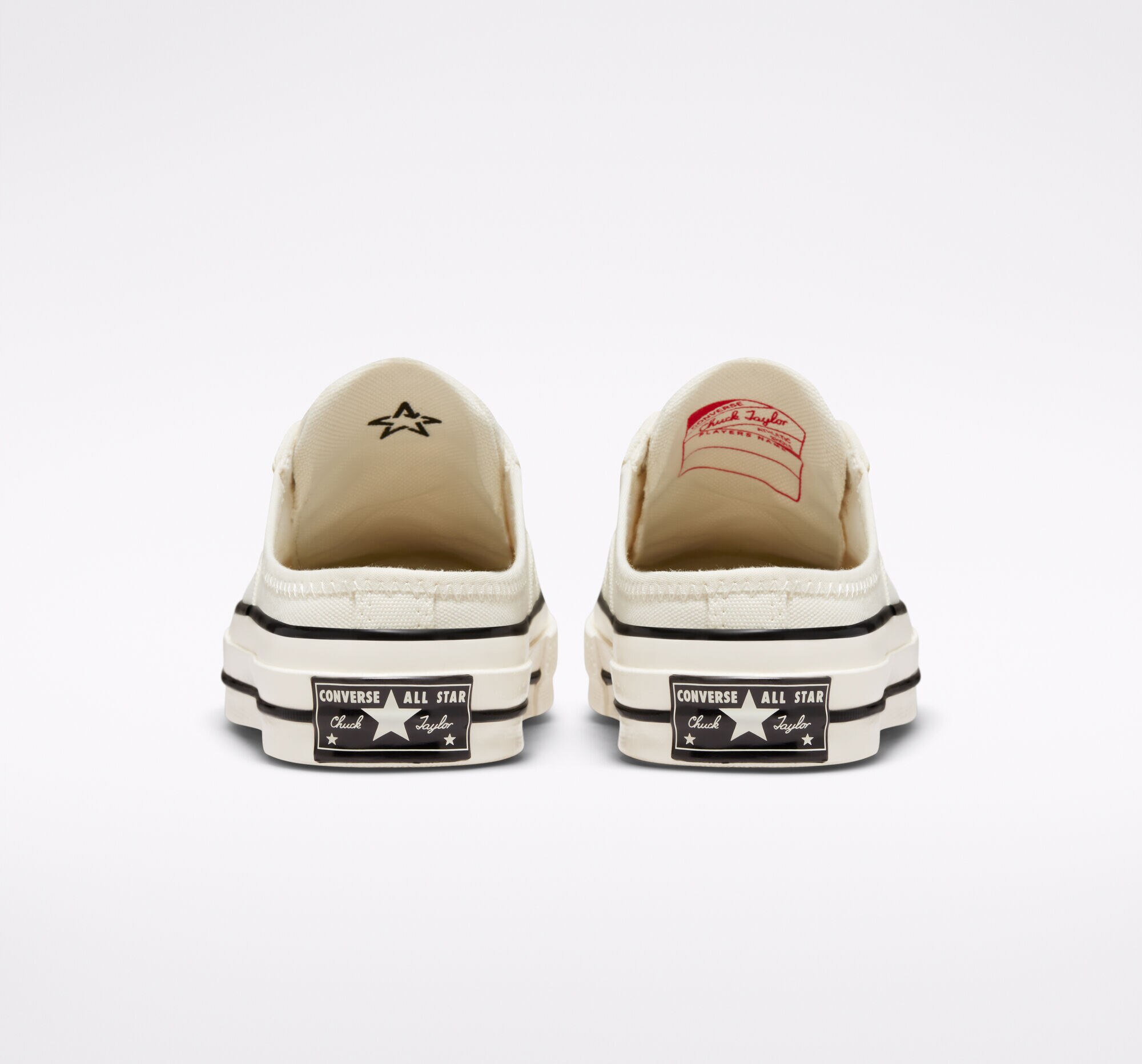 Sapatilhas baixas casual de mulher Chuck 70 Mule Coleção Foundational Converse Branco-5