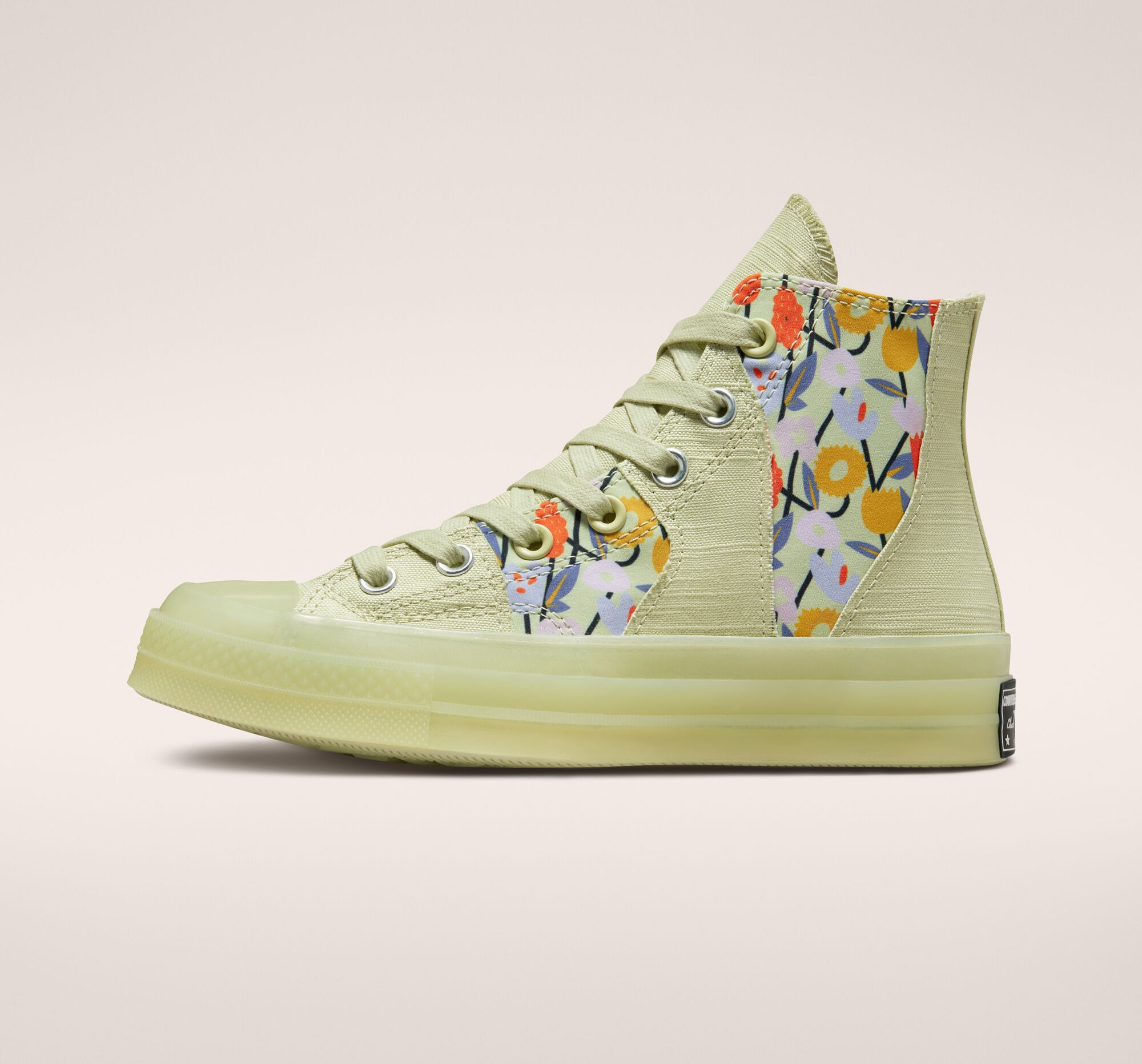Sapatilhas casual de mulher Chuck 70 alta Converse Verde-4