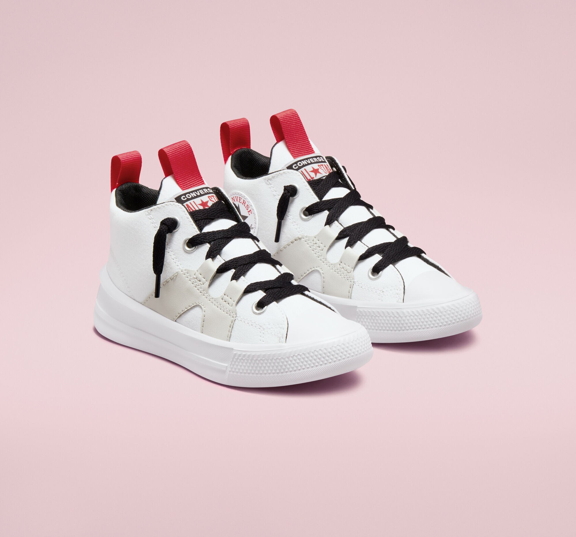 Sapatilhas casual de criança Chuck Taylor All Star Ultra Mid Coleção Color Block Converse Branco-2