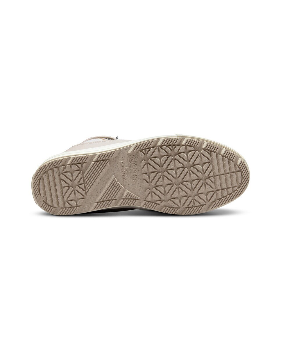 Sapatilhas Casual Altas Unissexo Chuck Taylor All Star Coleção All Terrain em Pele Bege-6