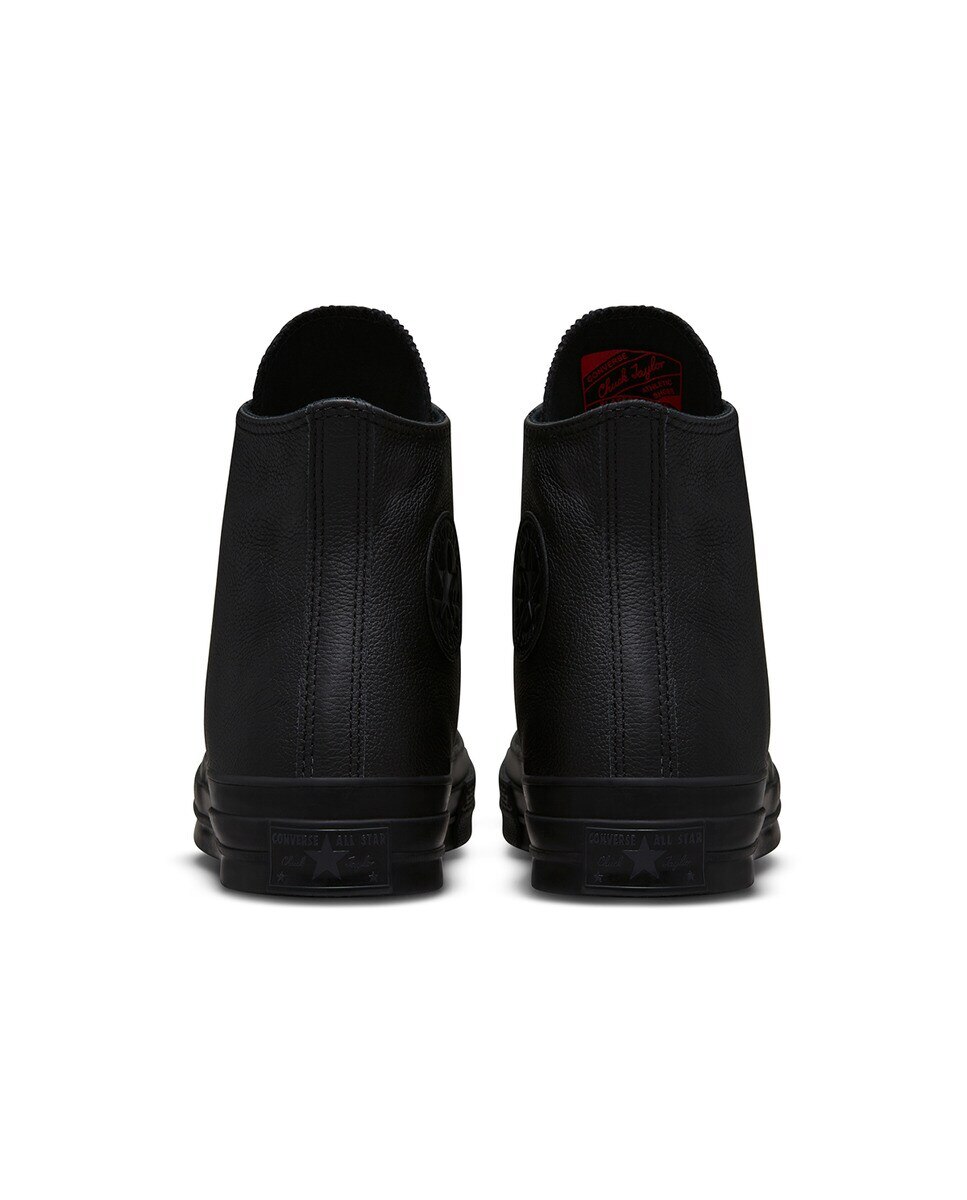 Sapatilhas Casual Altas Unissexo Chuck 70 Coleção Tonal Leather Preto-5