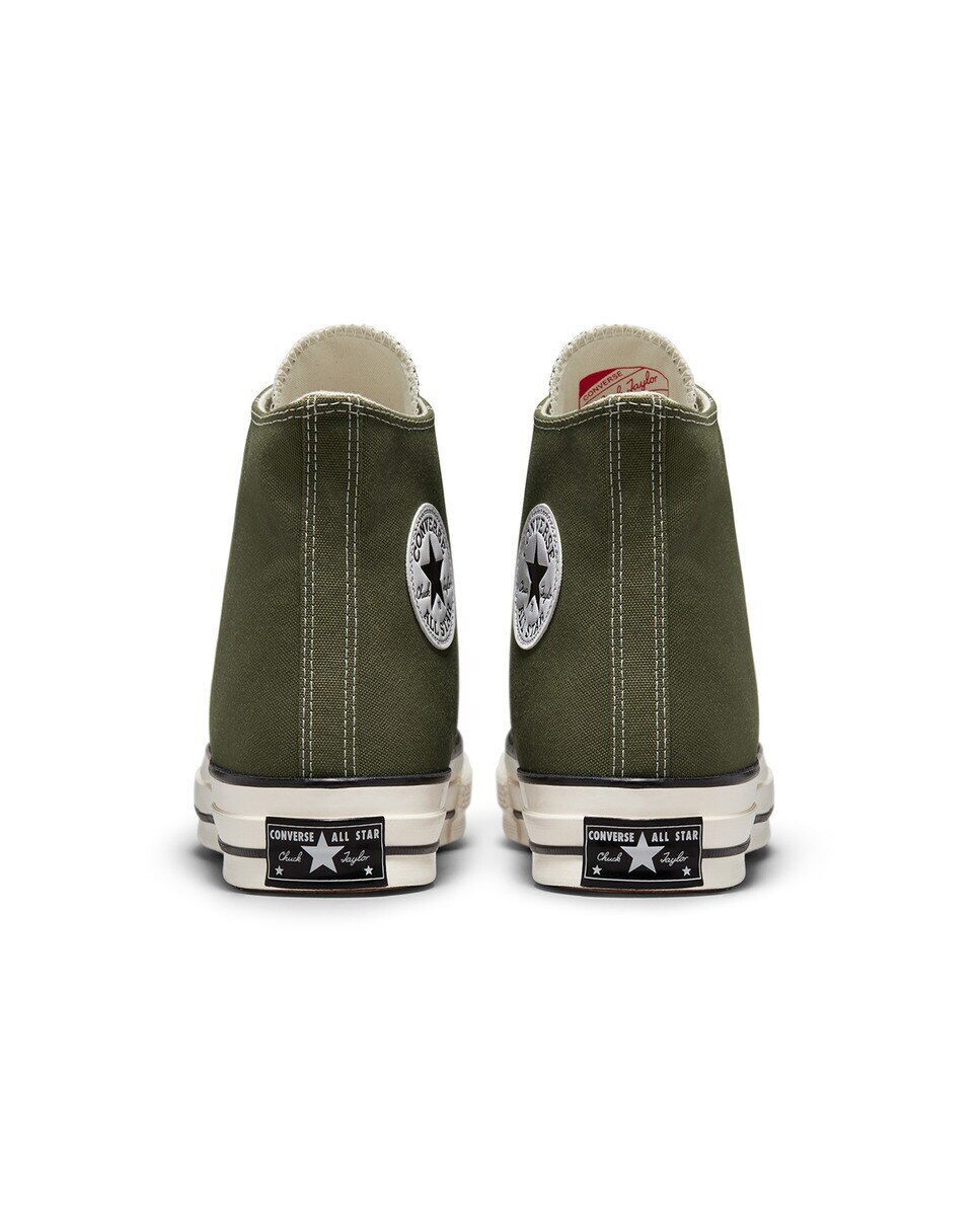 Sapatilhas Casual Altas Unissexo Coleção Chuck 70 Tonal Polyester Verde-5