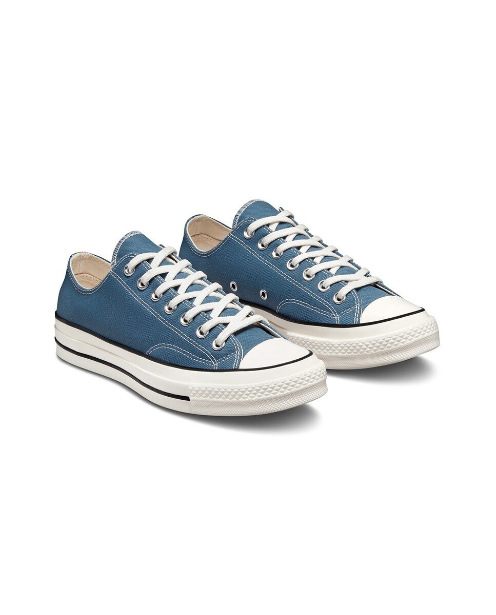 Sapatilhas Casual Baixas Unissexo Coleção Chuck 70 Tonal Polyester Azul-2