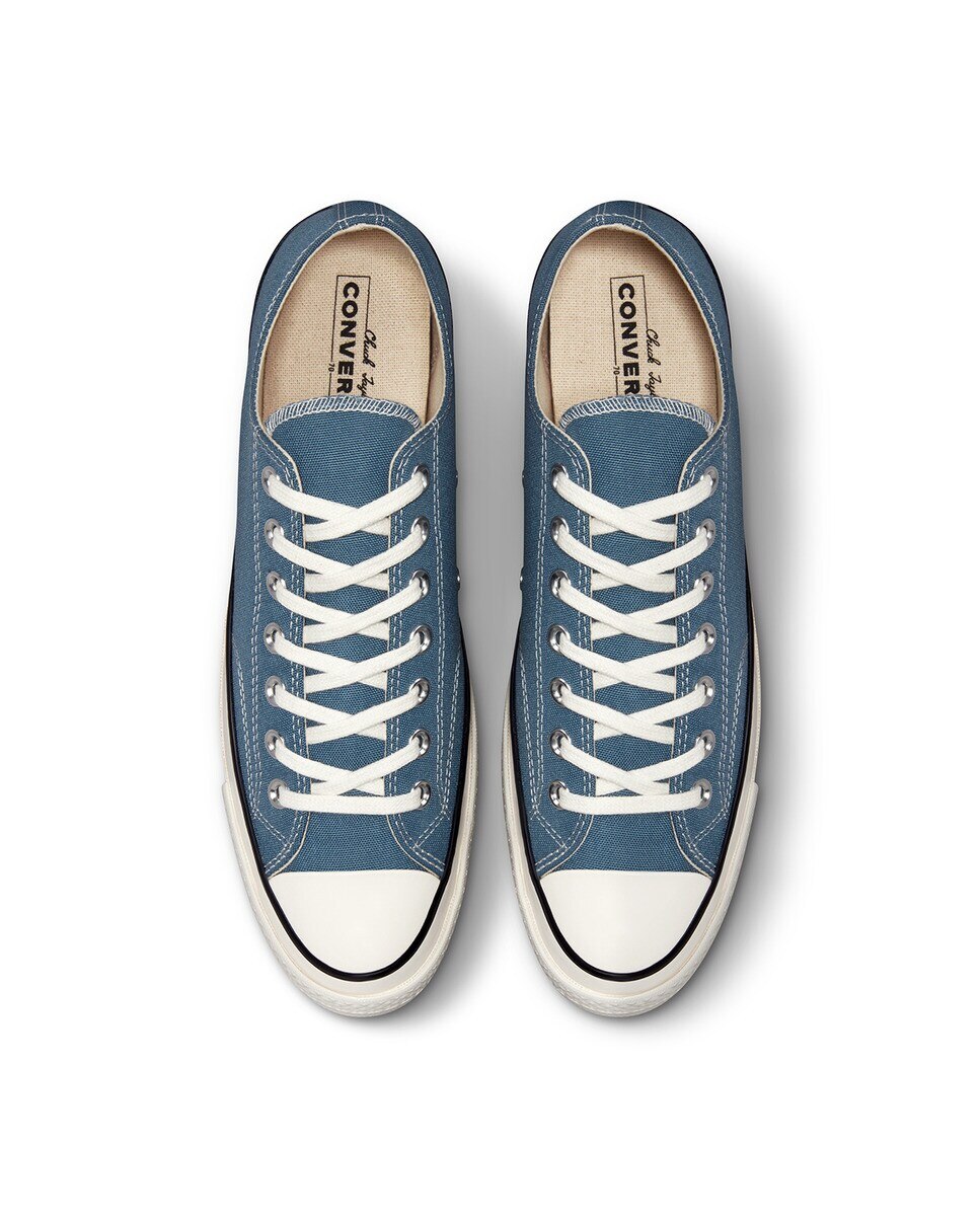Sapatilhas Casual Baixas Unissexo Coleção Chuck 70 Tonal Polyester Azul-3
