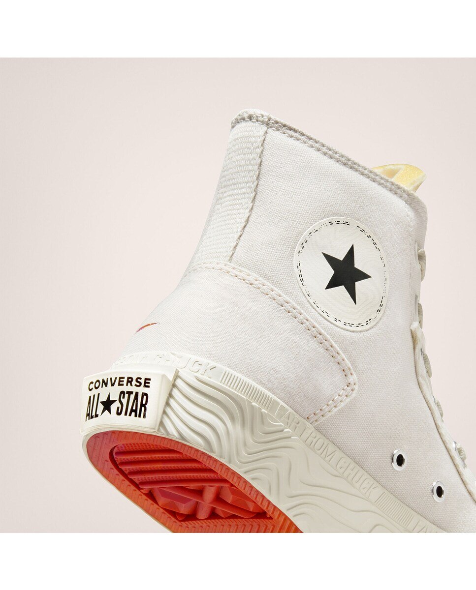 Sapatilhas Casual Altas Unissexo Chuck Taylor All Star Coleção Tear Away Branco-9