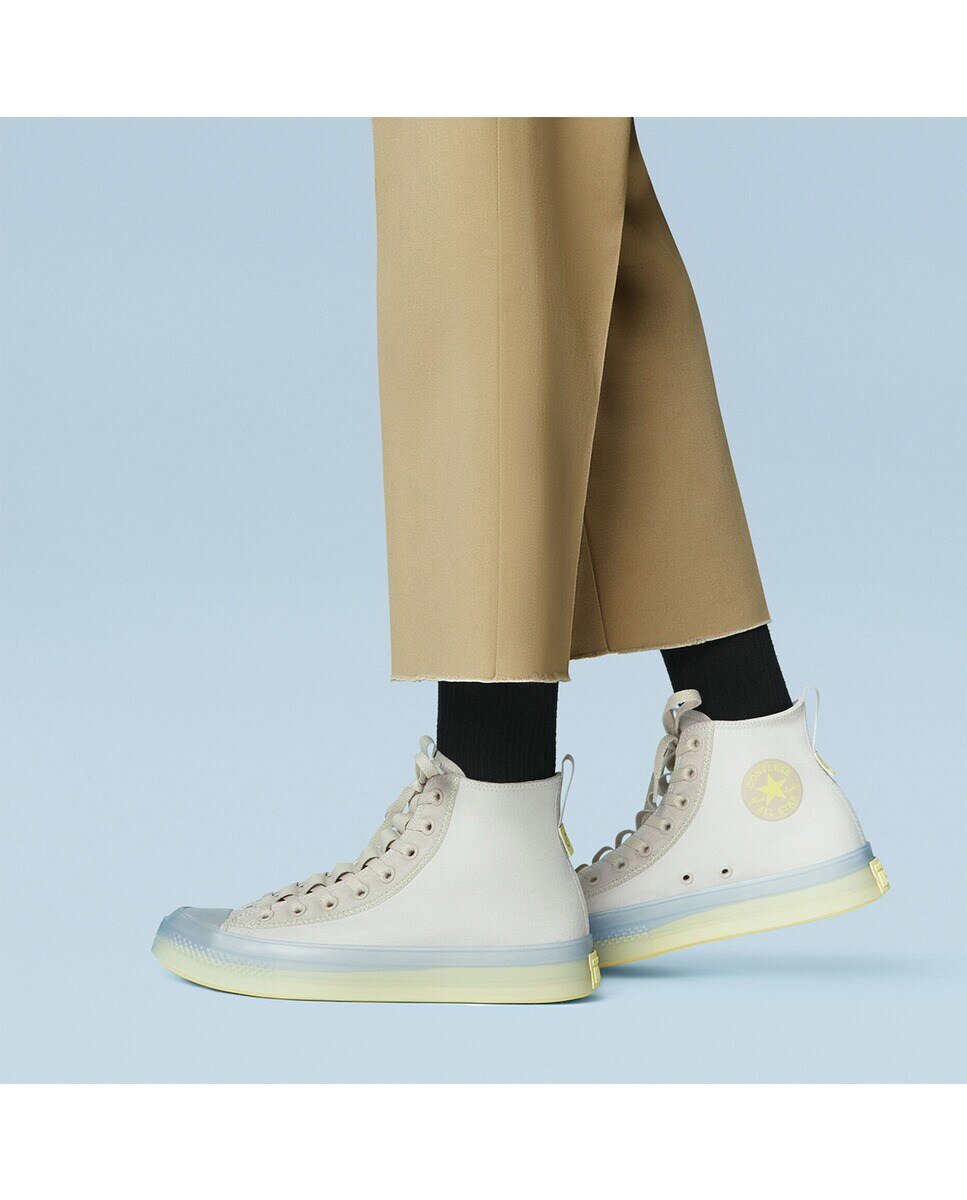 Sapatilhas Casual Altas Unissexo Chuck Taylor All Star Coleção CX Desert Sunset Branco-10