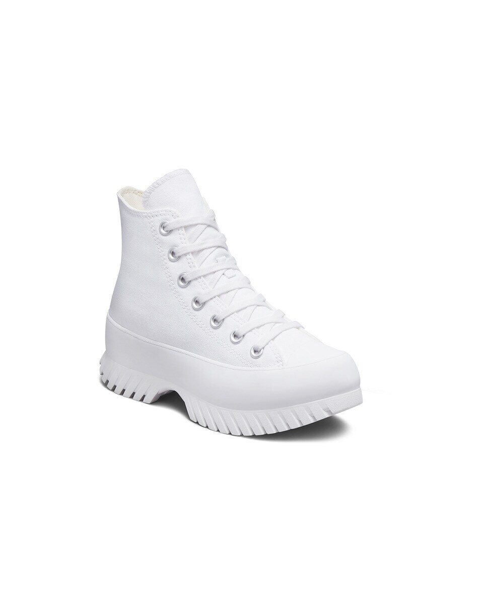 Sapatilhas Casual Altas Unissexo Chuck Taylor Coleção Lugged 2.0 Converse Branco-8