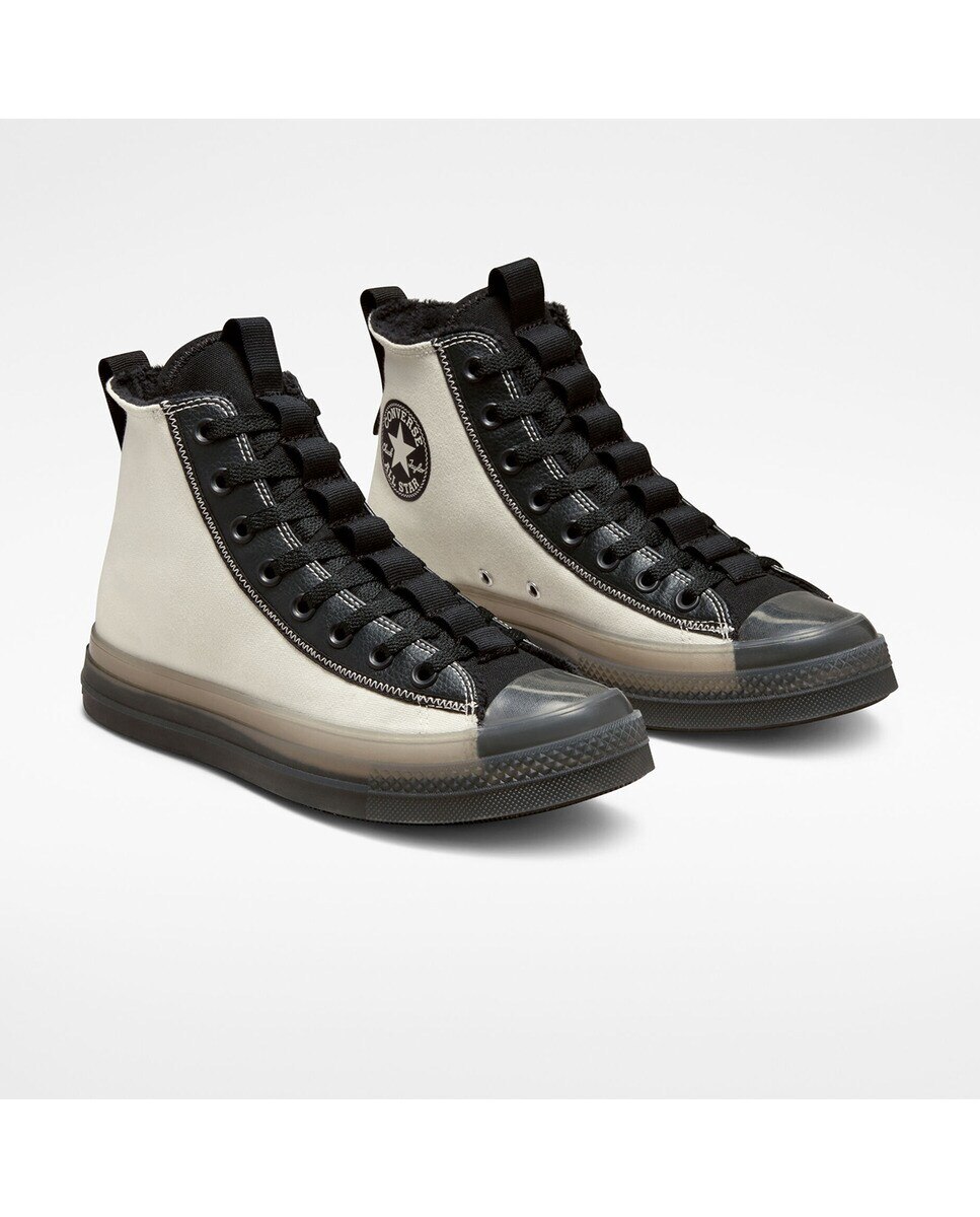 Sapatilhas Casual Altas Unissexo Chuck Taylor All Star Coleção CX Explore Counter Climate Cinzento / Preto-2