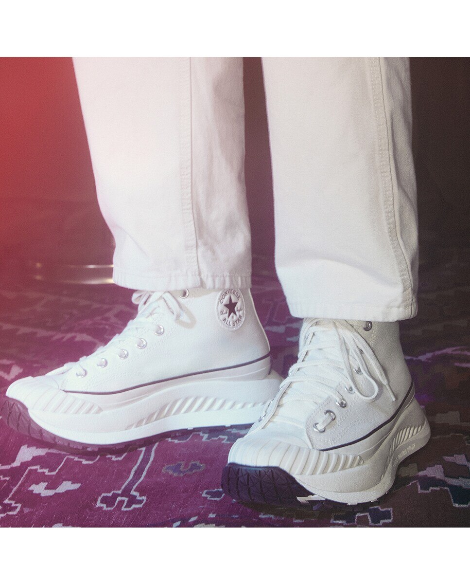 Sapatilhas Casual Altas Unissexo Chuck 70 Coleção AT-CX Future Comfort Branco-9