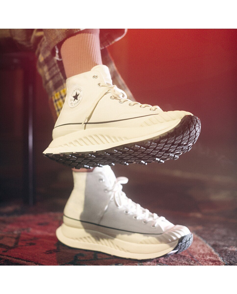 Sapatilhas Casual Altas Unissexo Chuck 70 Coleção AT-CX Future Comfort Branco-10