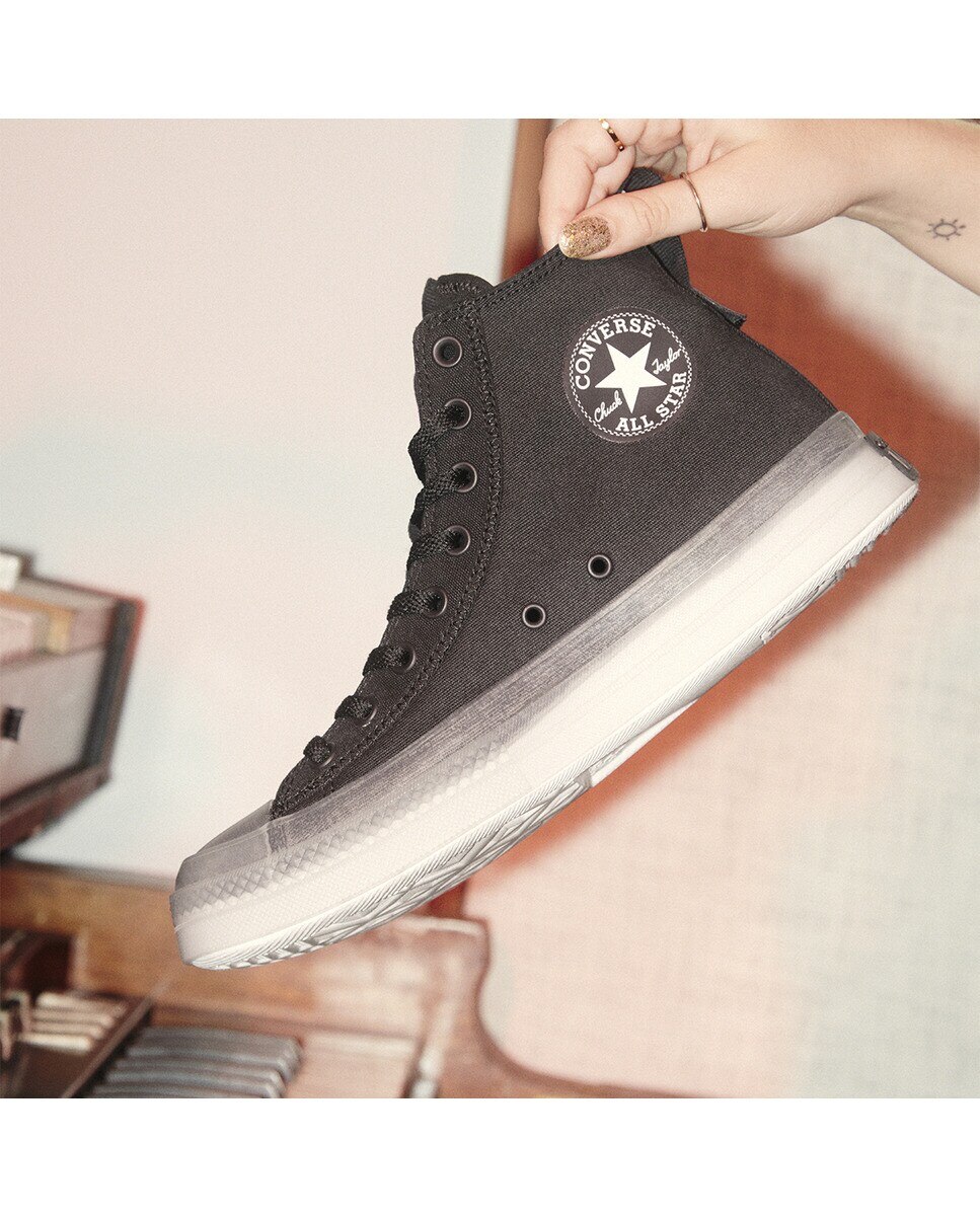 Sapatilhas Casual Altas Unissexo Chuck Taylor All Star Coleção CX Explore Preto-9