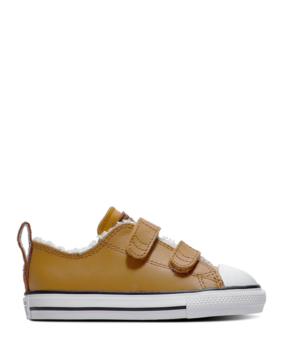 Sapatilhas Casual Baixas de Criança Chuck Taylor All Star Coleção Desert Camo em Pele Mostarda-1