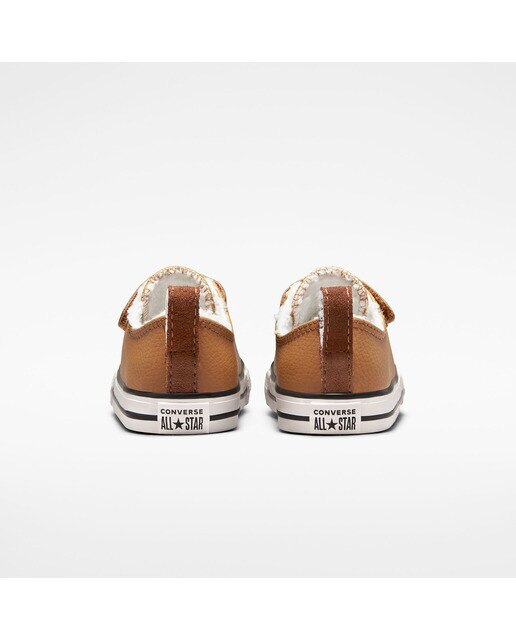 Sapatilhas Casual Baixas de Criança Chuck Taylor All Star Coleção Desert Camo em Pele Mostarda-5
