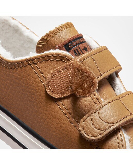 Sapatilhas Casual Baixas de Criança Chuck Taylor All Star Coleção Desert Camo em Pele Mostarda-7