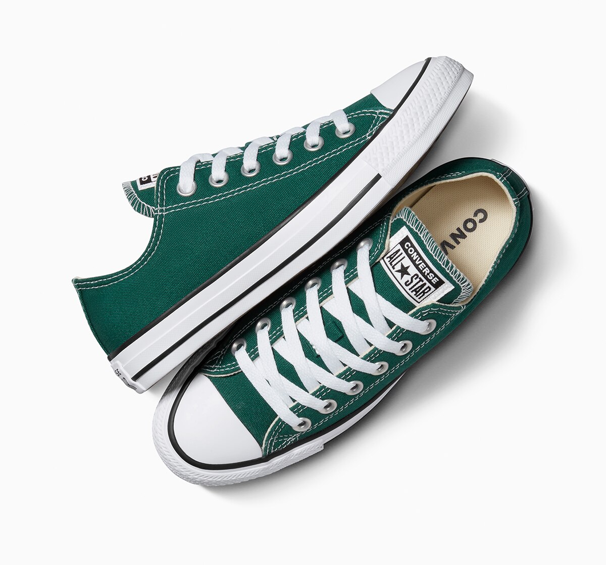 Sapatilhas Casual Baixas Unissexo Chuck Taylor All Star OX Verde-3